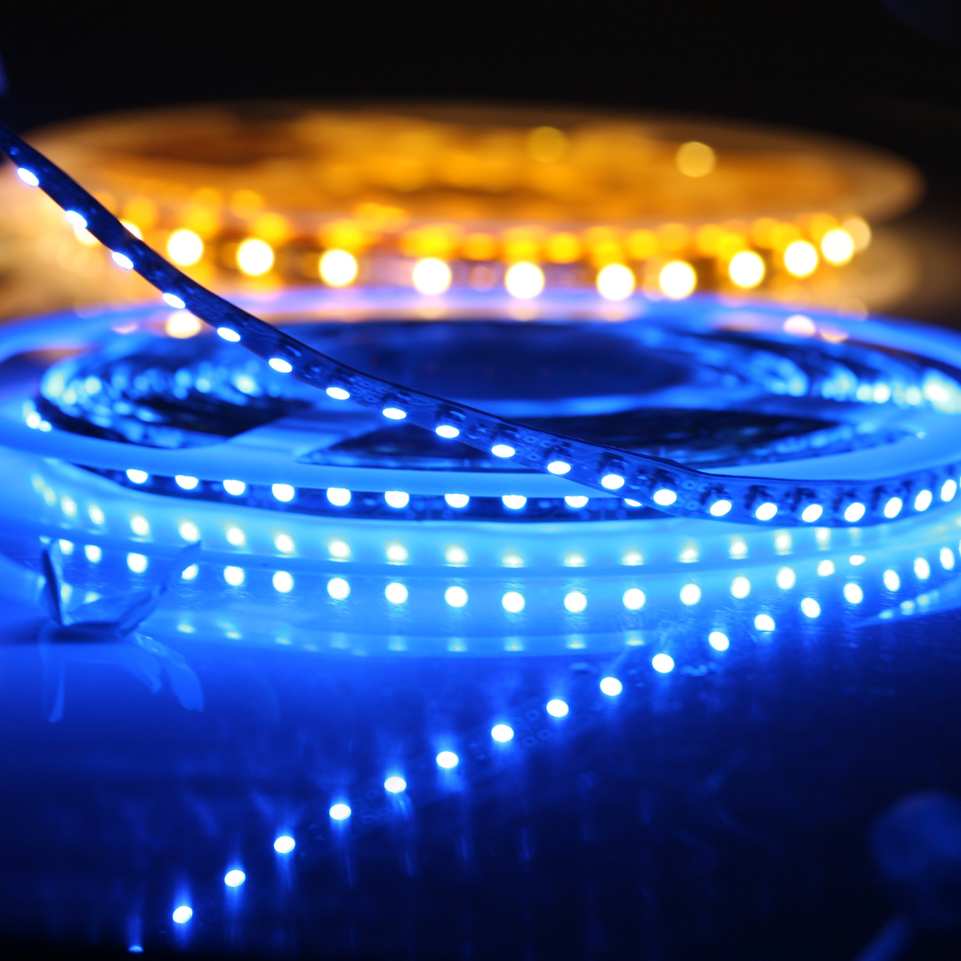 Commercial LED lighting installation